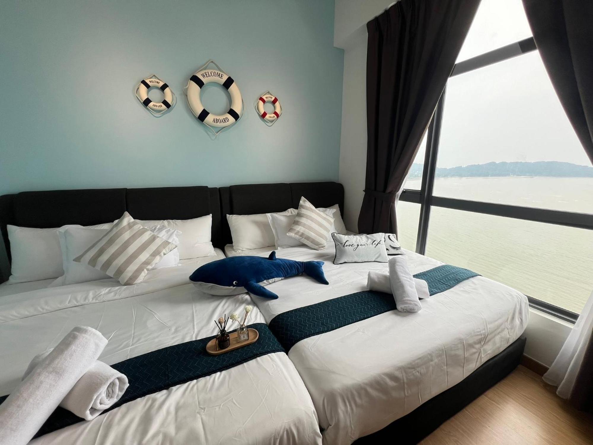 Oceanbay2 Seaview 6Pax Studio Netflix A-18-12 Kuantan Exterior foto