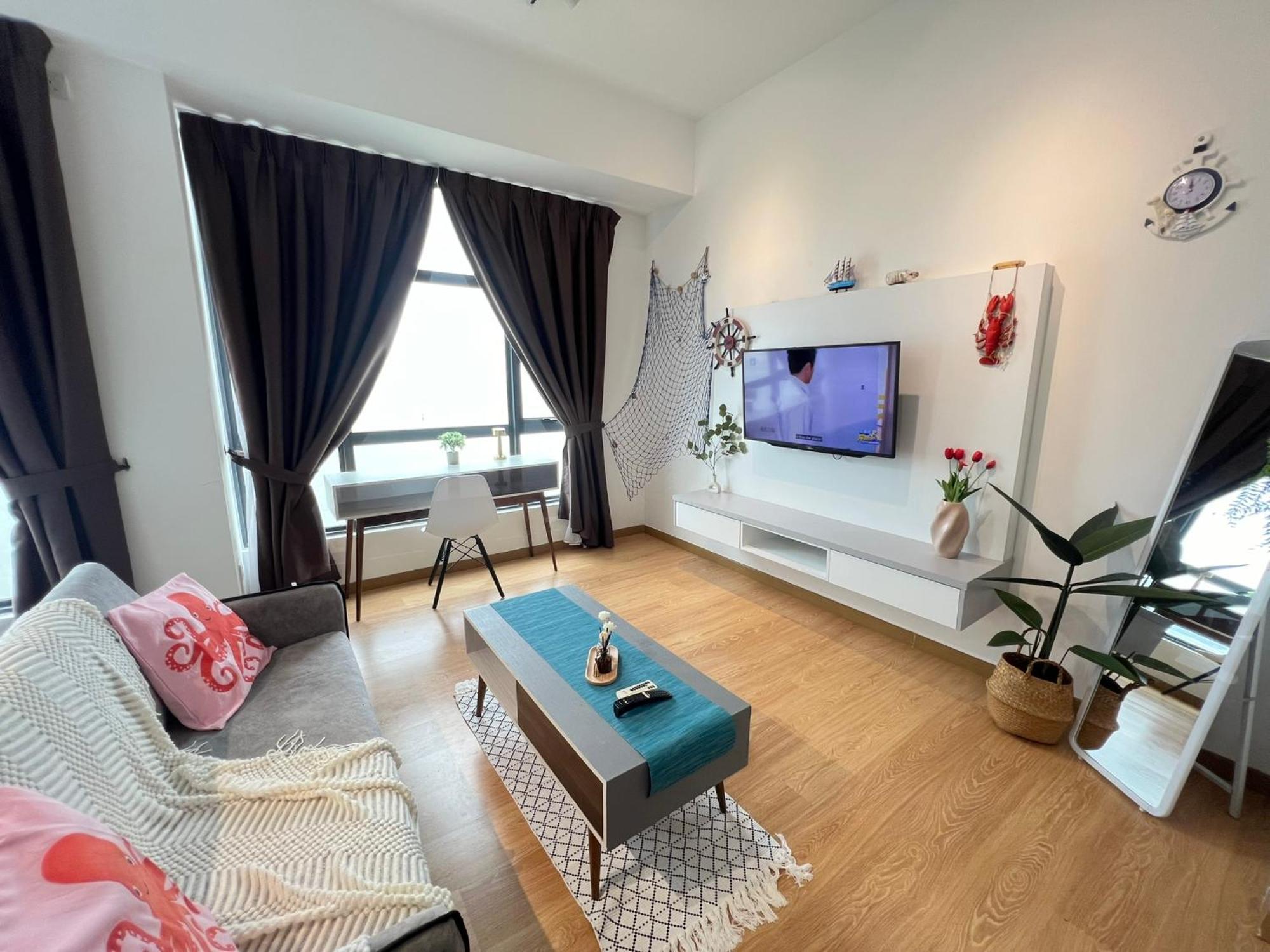 Oceanbay2 Seaview 6Pax Studio Netflix A-18-12 Kuantan Exterior foto