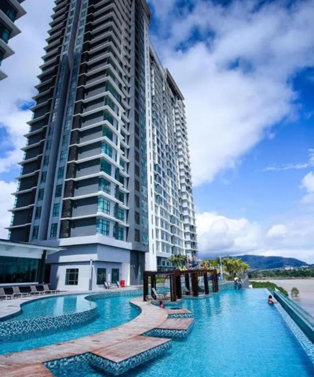 Oceanbay2 Seaview 6Pax Studio Netflix A-18-12 Kuantan Exterior foto
